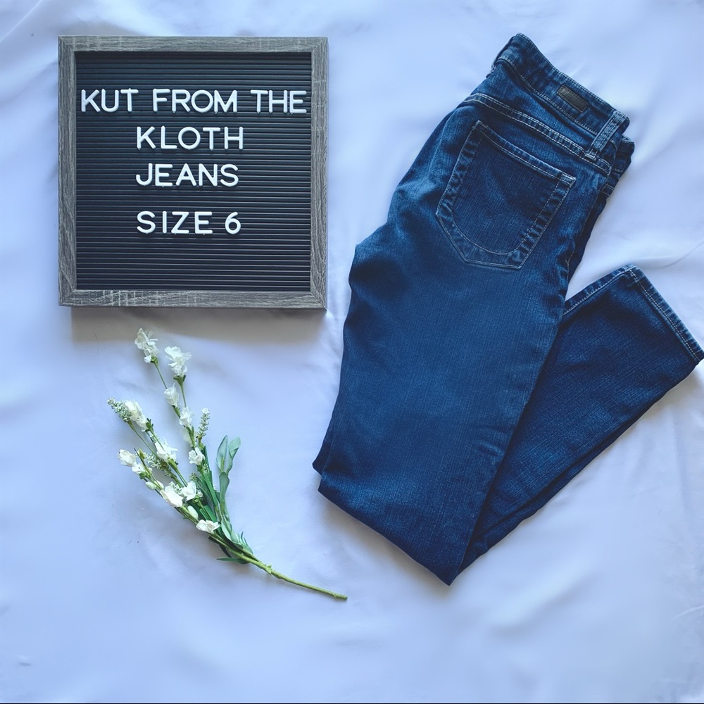 Kut from the Kloth skinny fit jeans